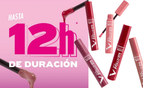 Maquillaje plateado sencillo